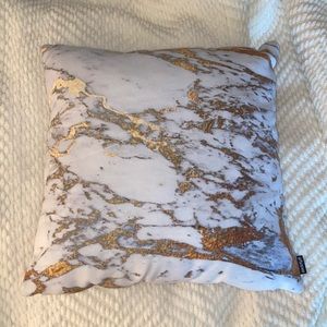 Society6 | Gold Marble Pillow